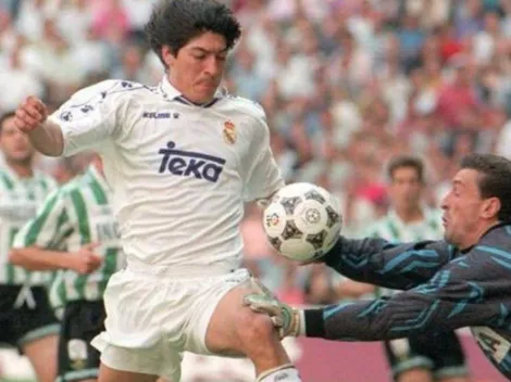 Se cumplen 25 años de la hazaña goleadora de Iván Zamorano en el Real Madrid