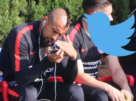 Vidal sufre duro maltrato en Twitter tras gesto contra el racismo