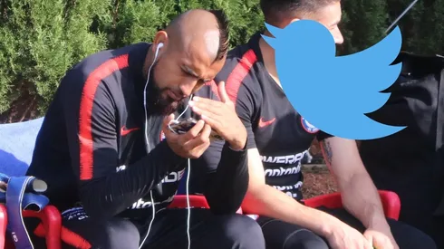 Arturo Vidal ha tenido problemas de Twitter a partir de los últimos meses