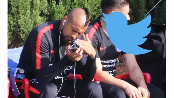 Arturo Vidal ha tenido problemas de Twitter a partir de los últimos meses