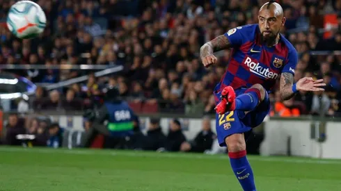 Arturo Vidal fue elegido como uno de los mejores suplentes de La Liga de España