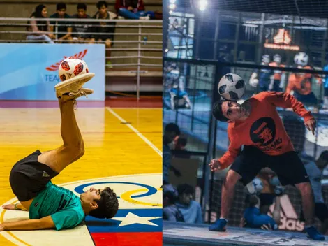 Juan Astorga y Sebastián Zavala traen el fútbol freestyle a RedGol este miércoles