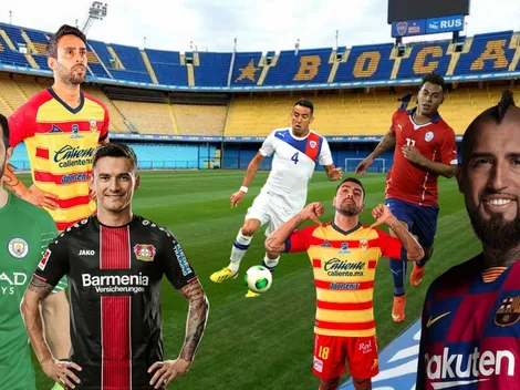 La Roja Juniors: los once chilenos tentados por Boca Juniors