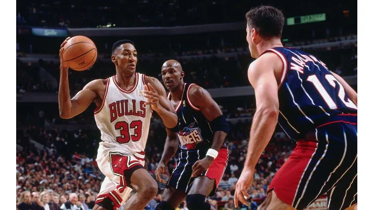 Scottie Pippen ante Houston Rockets