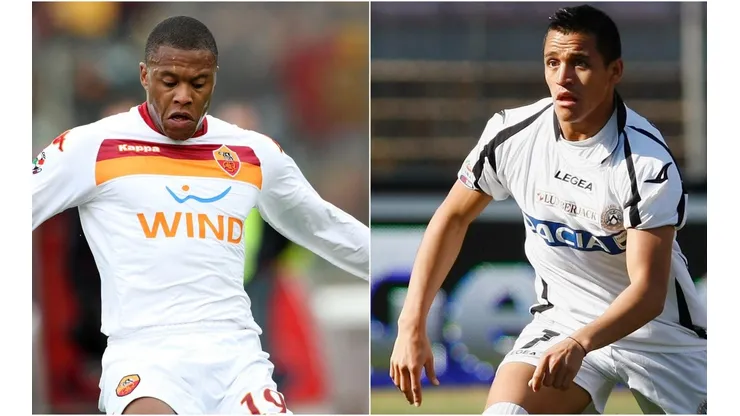 Júlio Baptista se volvió loco con Alexis cuando llegó a Italia