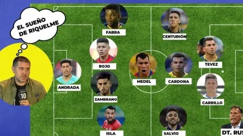 El equipo que sueña Juan Román Riquelme