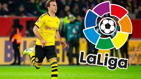 Mario Götze en el Borussia Dortmund esta temporada