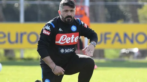 Gattusso es el DT de Napoli, club que lamenta su pérdida