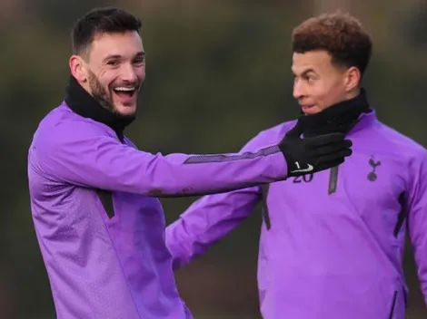 ¡Tremendos! Alli le mete un caño a Lloris y el arquero se lo devuelve