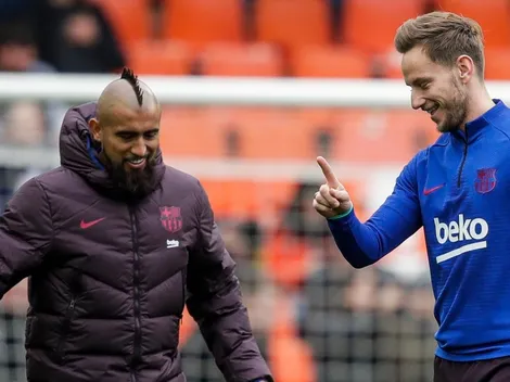 Rakitic no se queda callado y responde a canchereo de Vidal en Instagram