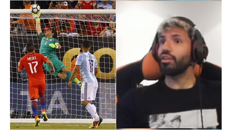 Sergio Agüero recordó la inolvidable atajada de Claudio Bravo en la Copa América Centenario