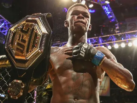 Israel Adesanya, campeón de UFC, se emociona y marcha contra del racismo