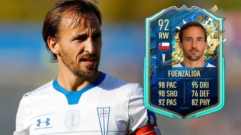 Fuenzalida es uno de los mejores jugadores por las bandas con esta carta.