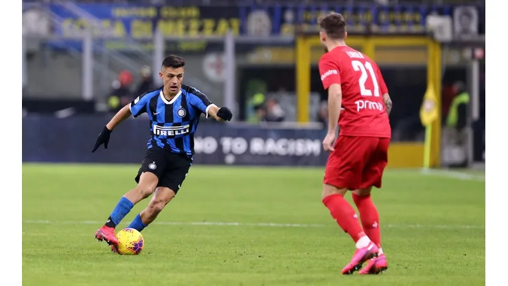 Alexis Sánchez registra 15 partidos y un gol en el Inter de Milán
