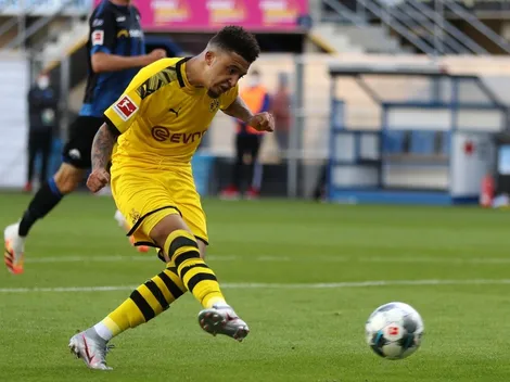 ¿Por qué los tres goles de Sancho no fueron un hat-trick?