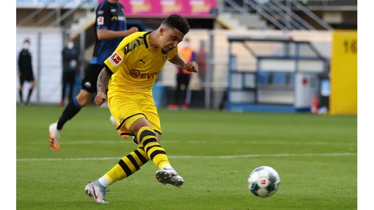 Explican el curioso hat-trick de Sancho
