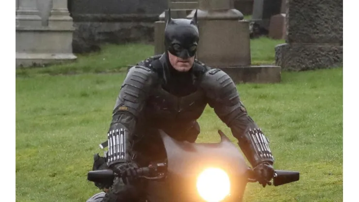 Captura de las filmaciones de "The Batman" en la previa a la pandemia.