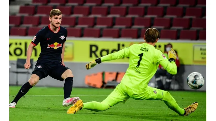 Timo Werner una vez más mostró toda su capacidad goleadora en la Bundesliga