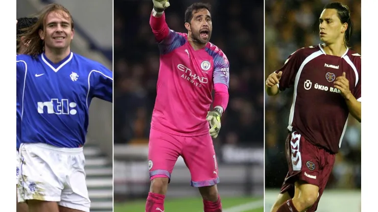 Sebastián Rozental y Mauricio Pinilla hicieron historia en Escocia. ¿Se unirá Claudio Bravo a la lista?