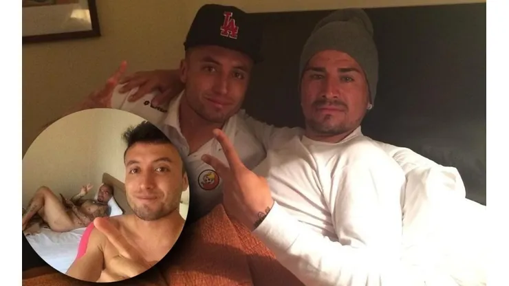 Larry Valenzuela cuenta la firme de la foto con Kike Acuña