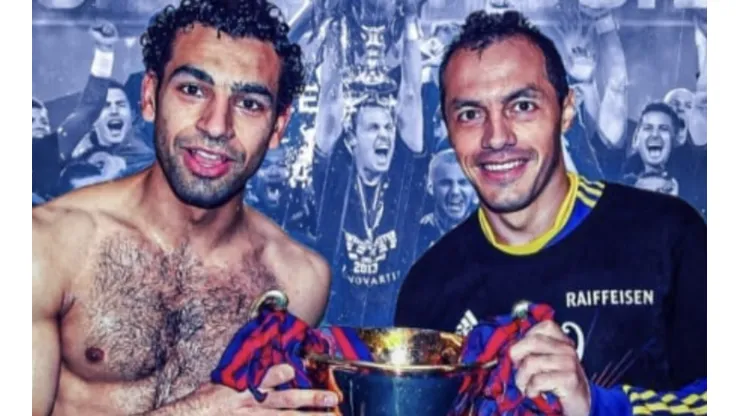 Marcelo Diaz recordó título obtenido junto a Mohamed Salah en el Basilea