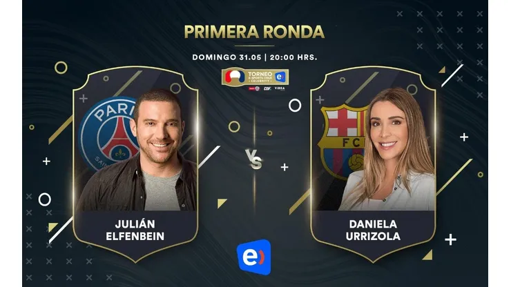 Julián y Dani anuncian un entretenido partido.