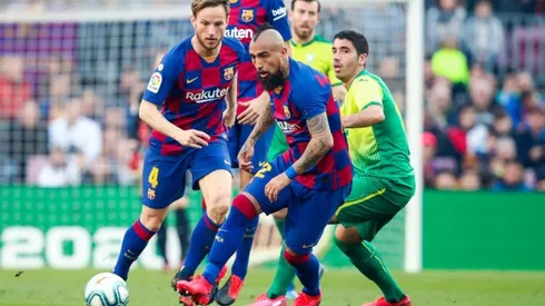 Arturo Vidal se burló de Iván Rakitic en Instagram