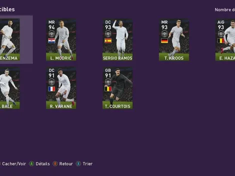 Real Madrid y Atlético Madrid con jugadores destacados en myClub de PES 2020