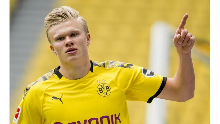 El delantero noruego del Borussia Dortmund, Erling Haaland, no pudo superar la lesión en su rodilla y estará ausente del duelo ante Padeborn