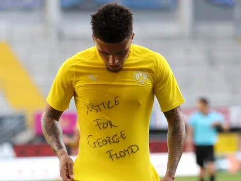 Jadon Sancho exige "justicia para George Floyd"