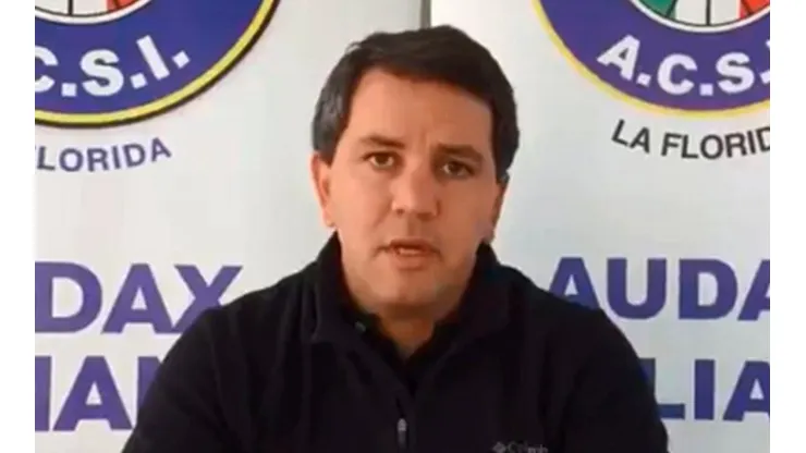 Antillo es el actual presidente de Audax Italiano