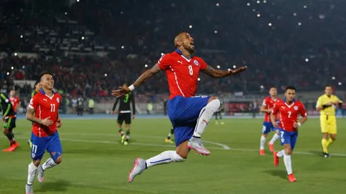Arturo Vidal y Eduardo Vargas fueron los goleadores de Chile esa noche.