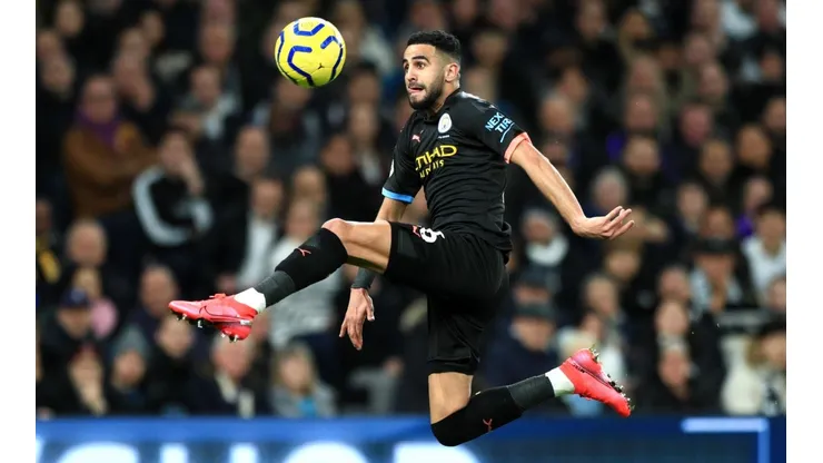 Mahrez destacó con su zurda educada y promete ser un problema para Argentina este miércoles.