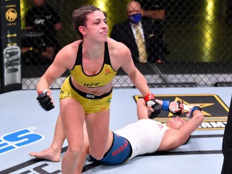 UFC Vegas: Mackenzie Dern lo da vuelta y somete a Hannah Cifers