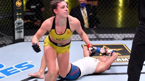 Mackenzie Dern consiguió un tremendo triunfo por sumisión en el UFC Vegas