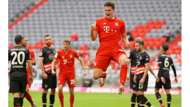 El Bayern vuela a velocidad crucero frente al Düsseldorf.
