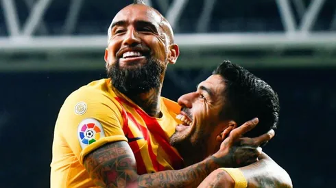 Luis Suárez le jugó broma a Arturo Vidal en su cuenta de Instagram
