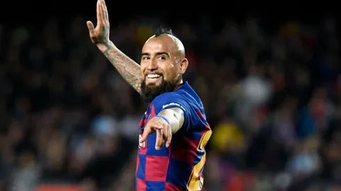 Arturo Vidal se lleva todas las miradas en Barcelona