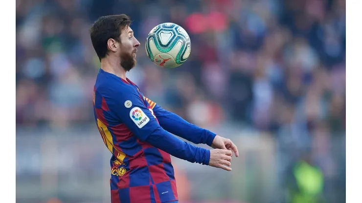 Lionel Messi en el Barcelona, España