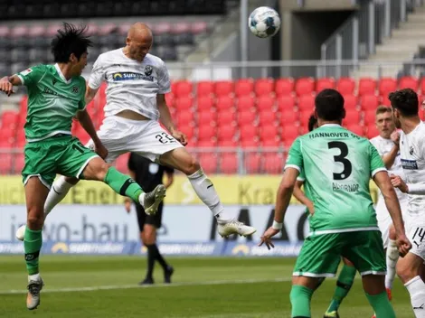 Albornoz sumó minutos tras el regreso de la Bundesliga en derrota del Hannover 96