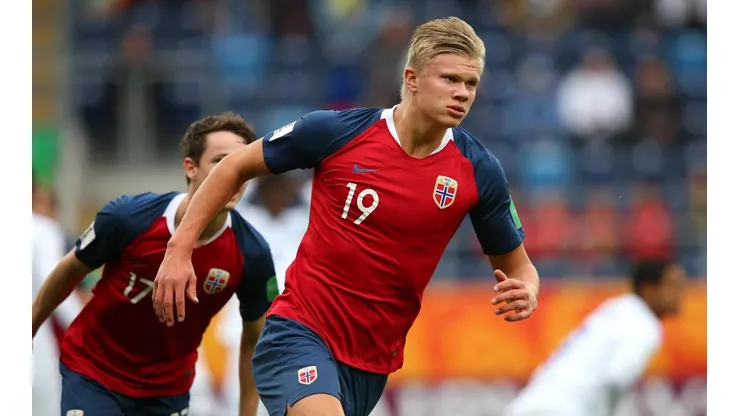 Erling Haaland le mete nueve goles a Honduras