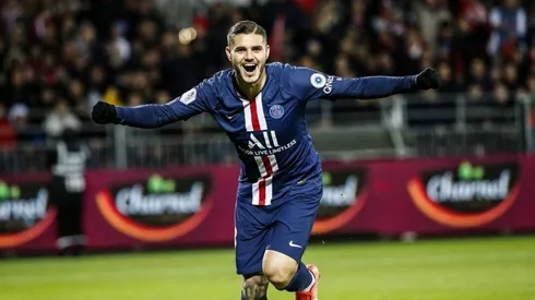 Icardi estuvo a préstamo en el PSG la temporada pasada