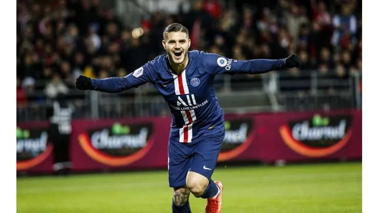 Icardi estuvo a préstamo en el PSG la temporada pasada