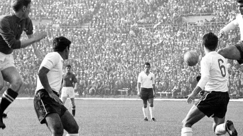 Chile vs. Suiza en el Mundial de 1962.