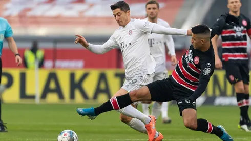 Robert Lewandowski es uno de los peligros que tendrá que sortear el Fortuna Dusseldorf.