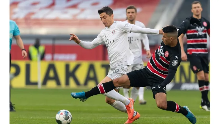 Robert Lewandowski es uno de los peligros que tendrá que sortear el Fortuna Dusseldorf.