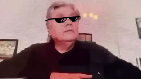 Parte de la edición del video del senador Navarro.