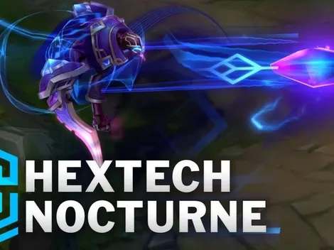 Riot nos da el primer vistazo del skin de Nocturne Hextech en LoL