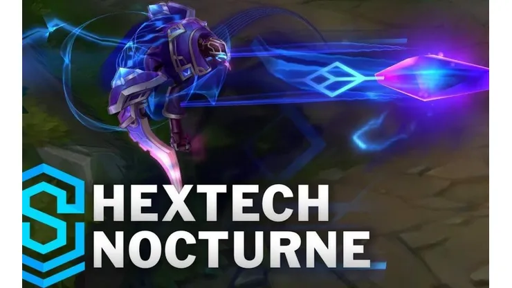 Previa al skin Hextech de Nocturne en LoL