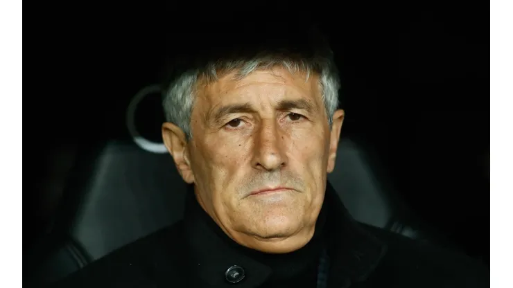 Setién no quería el regreso del fútbol tan pronto
